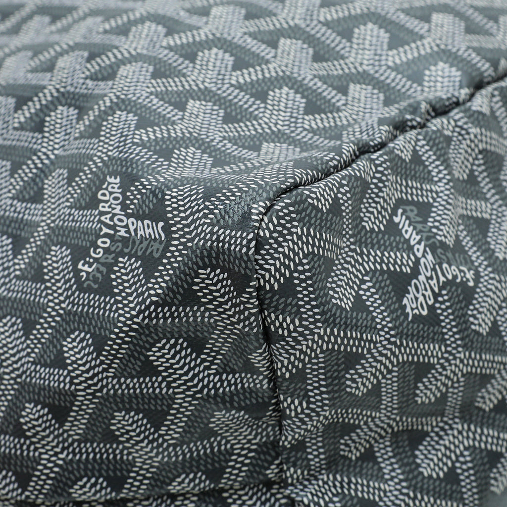 Goyard Grey Goyardine Saint Louis PM Bag