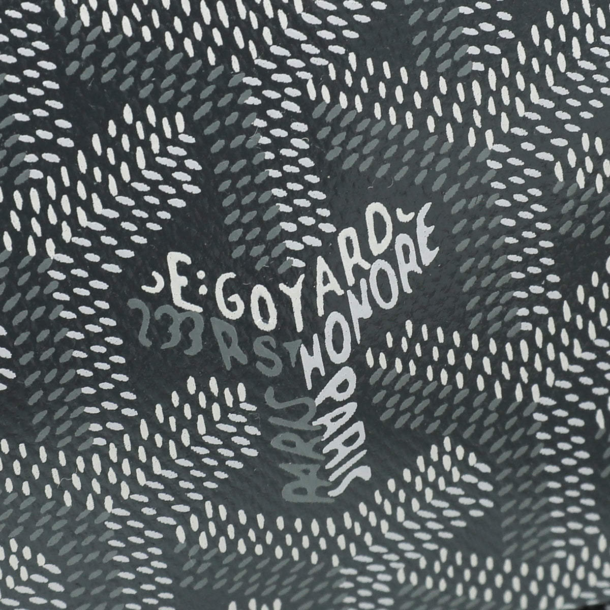 Goyard Grey Goyardine Saint Louis PM Bag