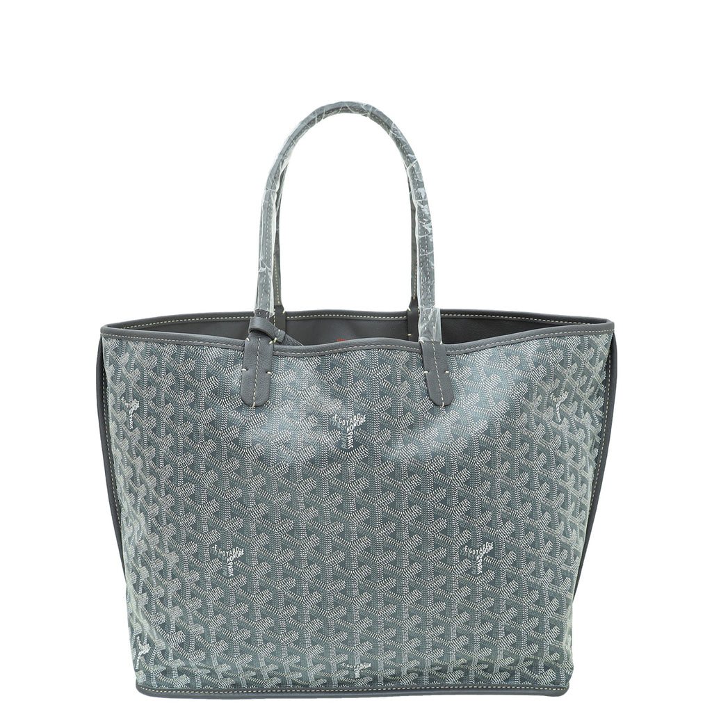 Goyard Grey Goyardine Anjou Reversible PM Bag