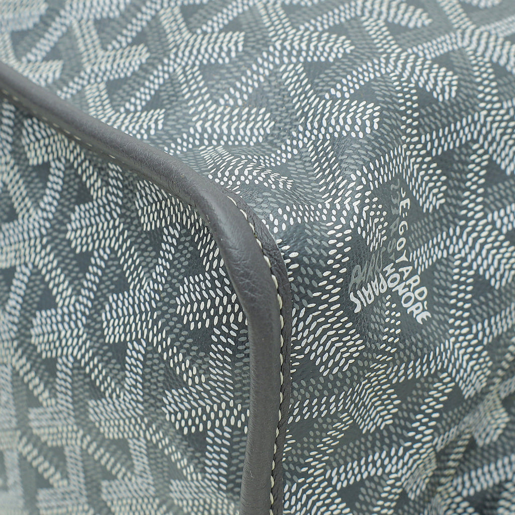 Goyard Grey Goyardine Anjou Reversible PM Bag
