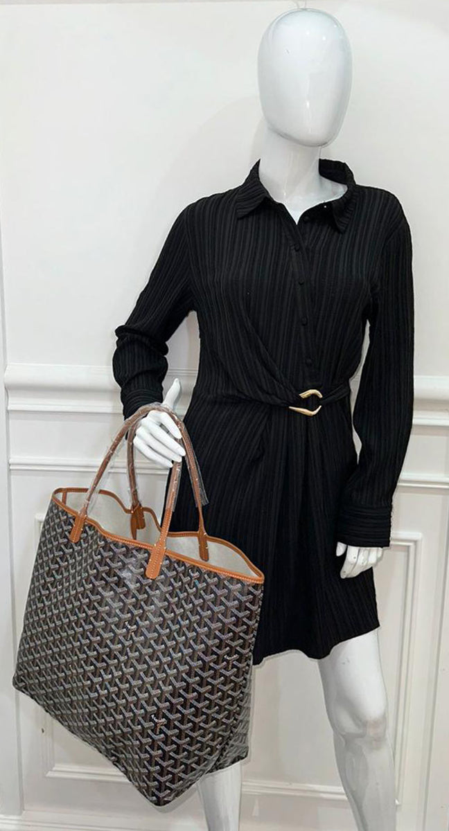 Goyard Bicolor Goyardine Saint Louis GM Bag