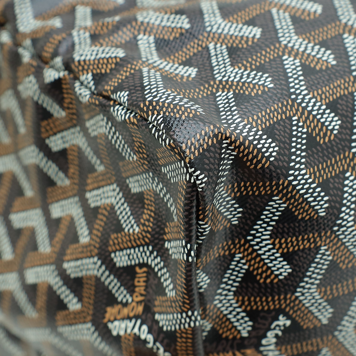 Goyard Bicolor Goyardine Saint Louis GM Bag