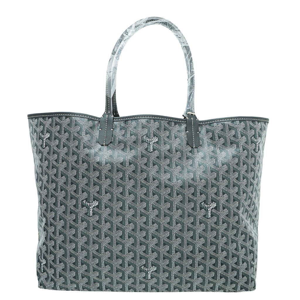 Goyard Grey Goyardine Saint Louis PM Bag