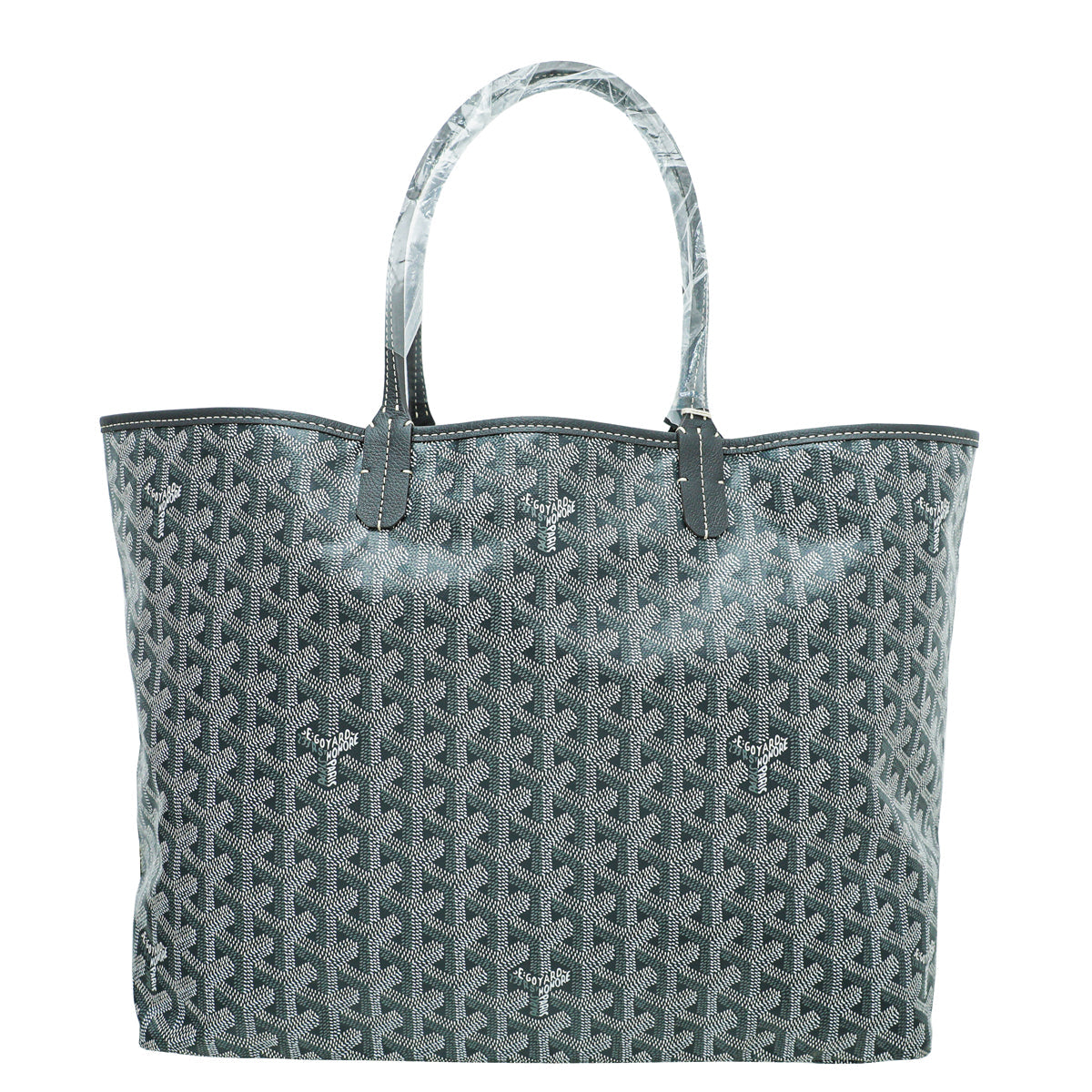 Goyard Grey Goyardine Saint Louis PM Bag