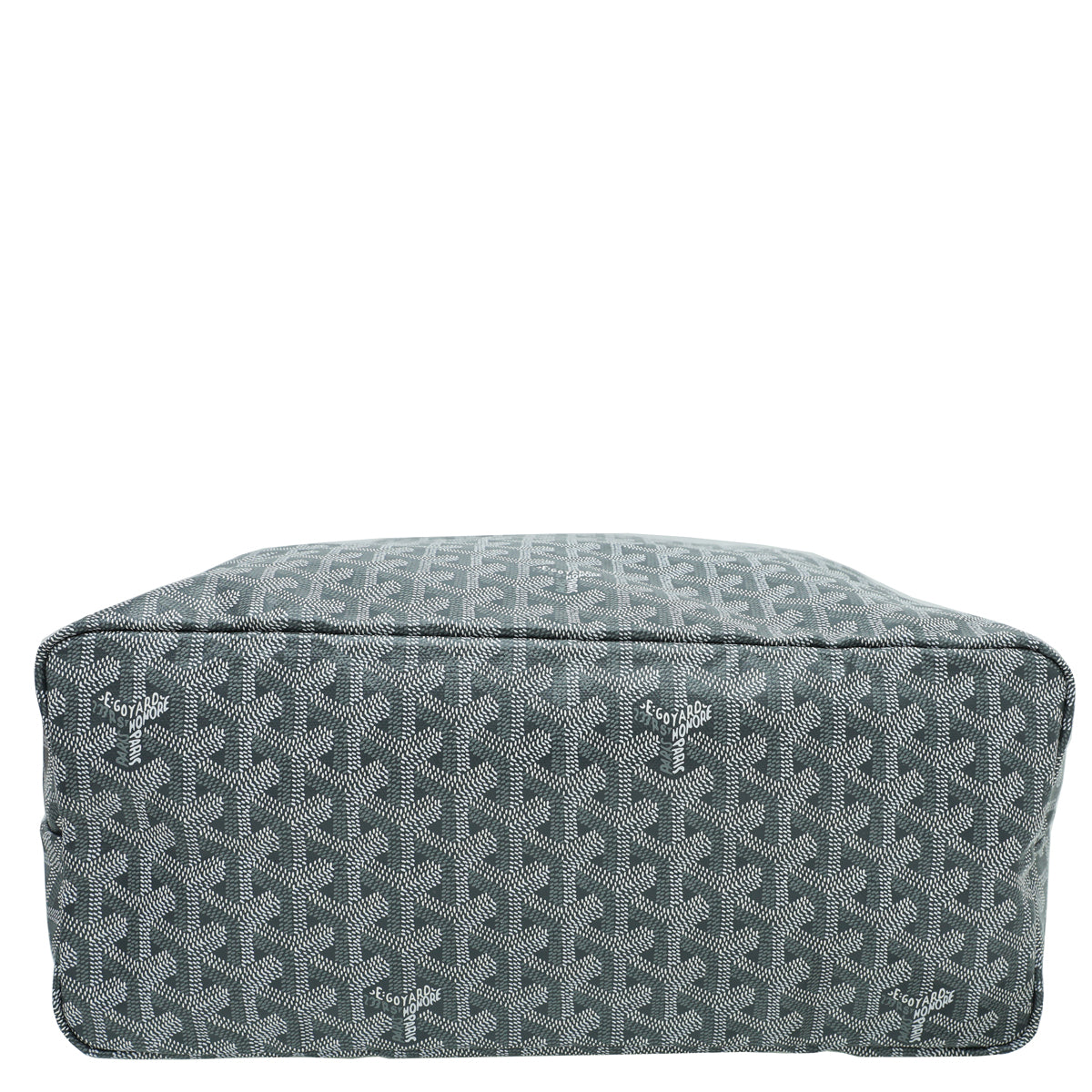 Goyard Grey Goyardine Saint Louis PM Bag
