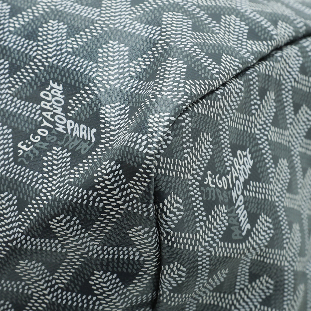Goyard Grey Goyardine Saint Louis PM Bag