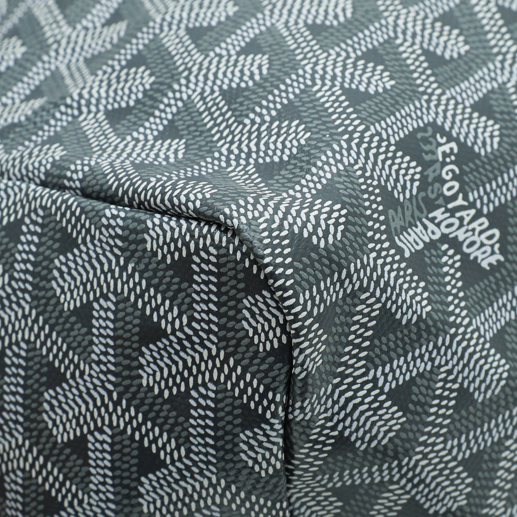 Goyard Grey Goyardine Saint Louis PM Bag