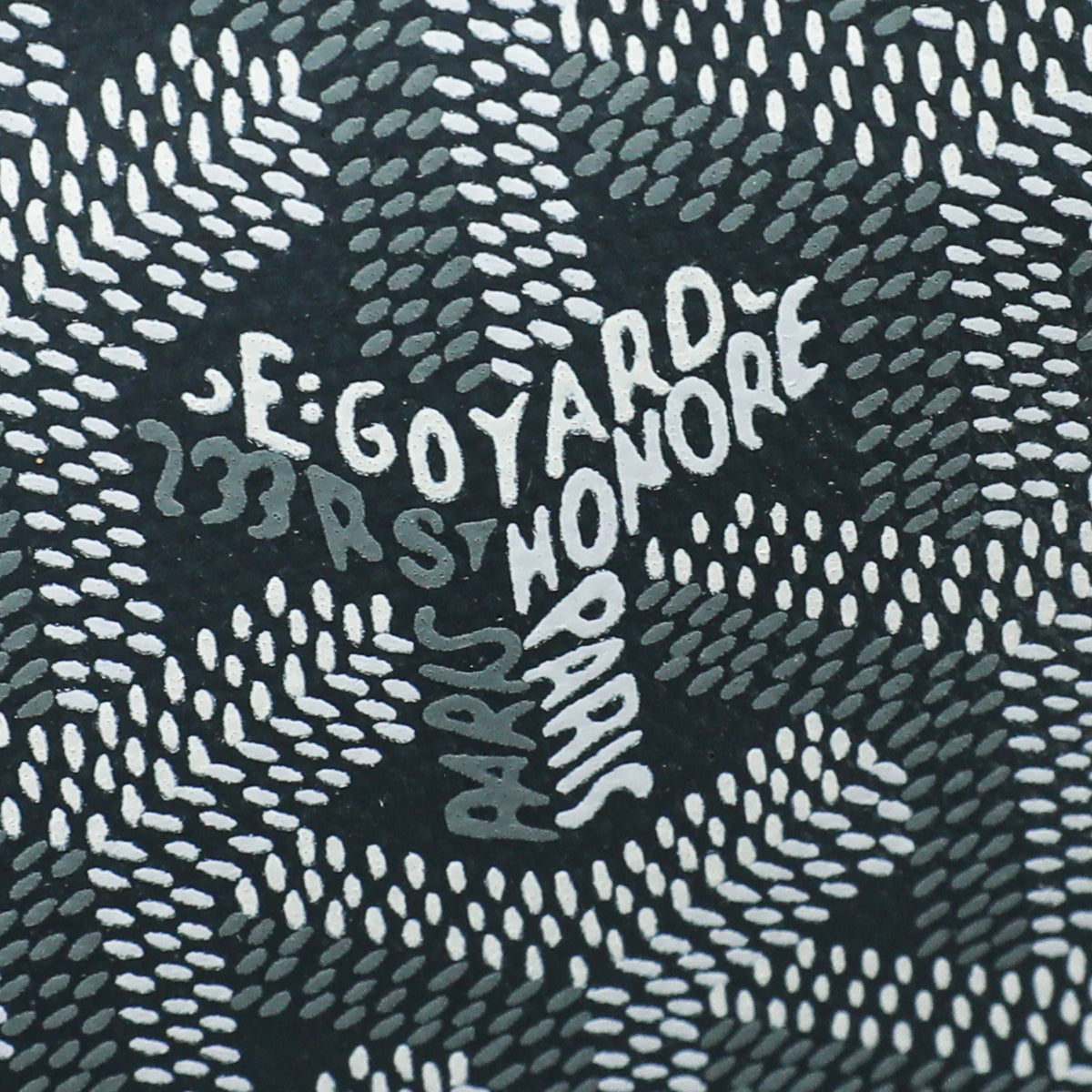 Goyard Grey Goyardine Saint Louis PM Bag