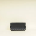 Goyard Black Goyardine Sainte-Marie MM Clutch