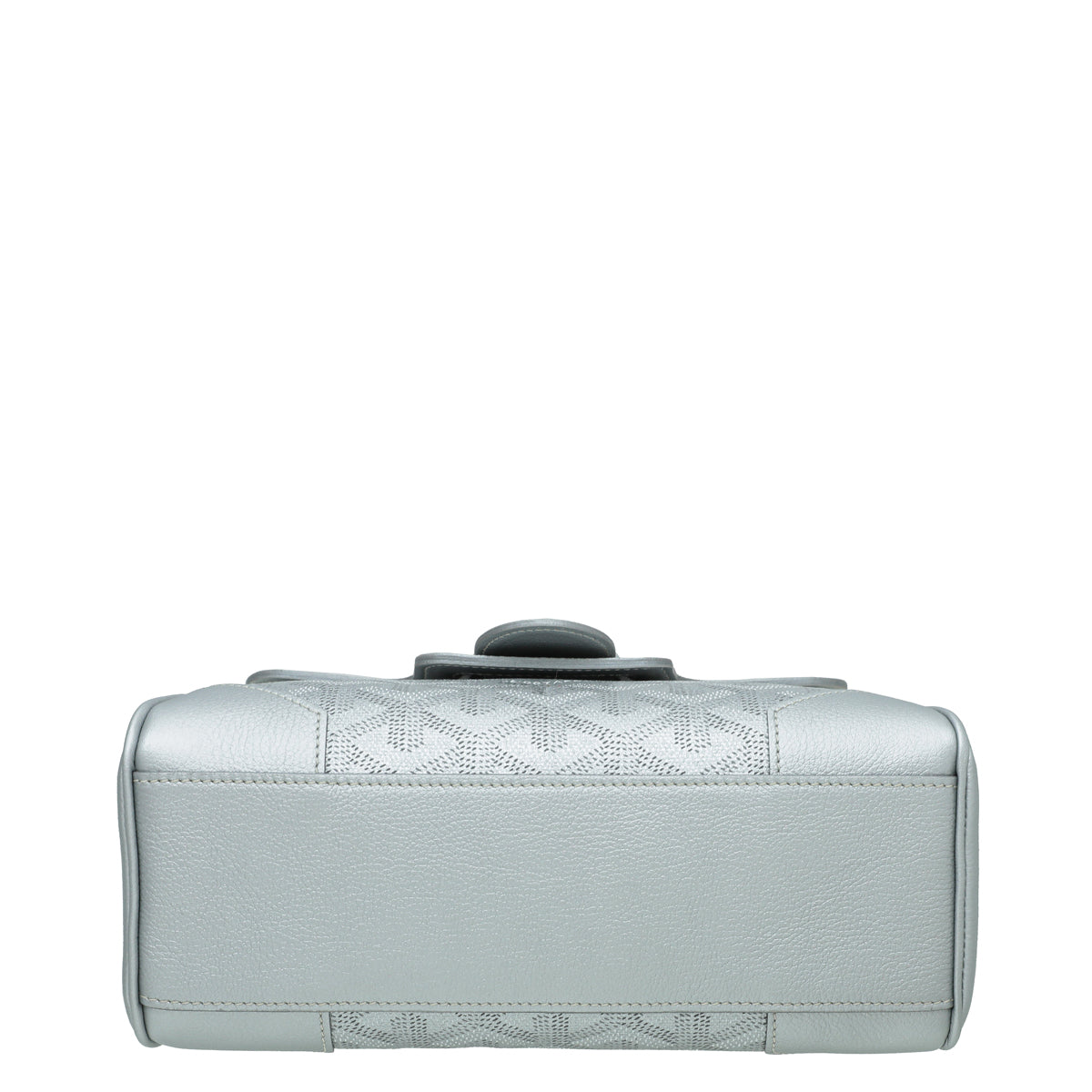 Goyard Silver Goyardine Saigon Souple Mini Bag