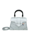 Goyard Silver Goyardine Saigon Souple Mini Bag