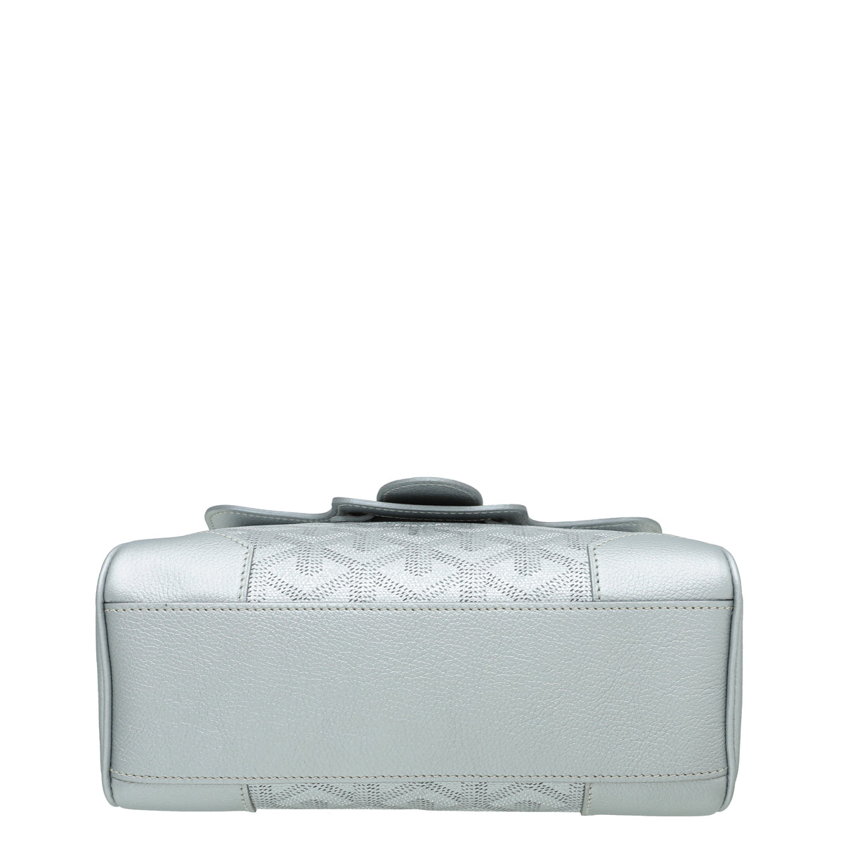 Goyard Silver Goyardine Saigon Souple Mini Bag
