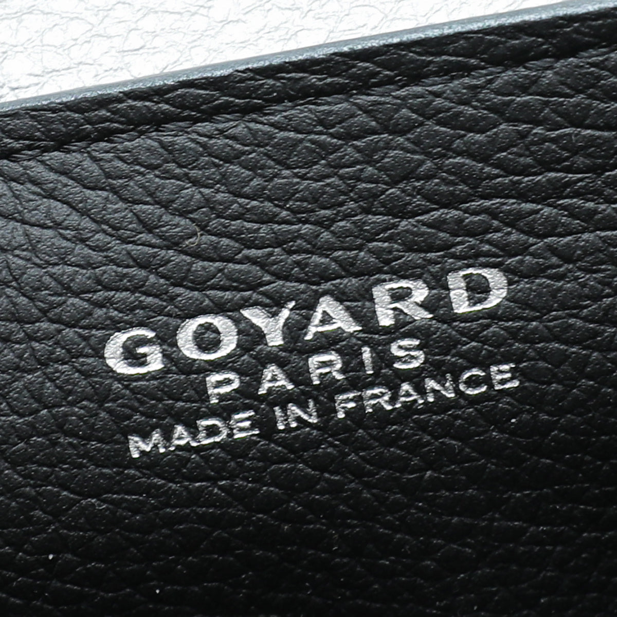 Goyard Silver Goyardine Saigon Souple Mini Bag