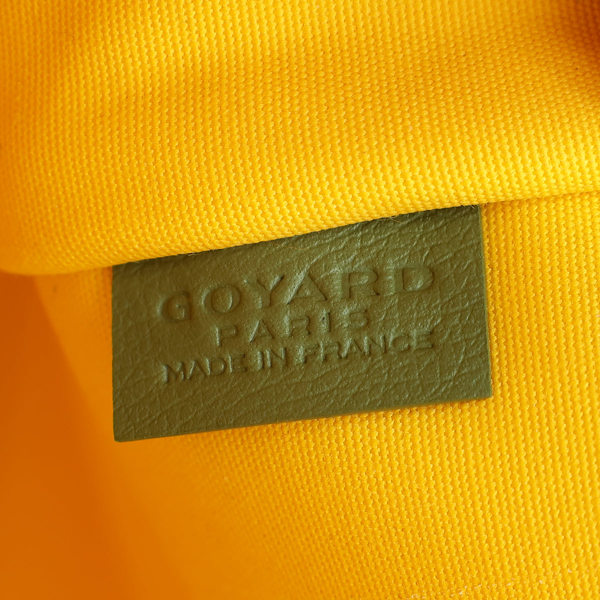 Goyard Kaki Limited Editions Goyardine Jacquard Villette MM Tote Bag