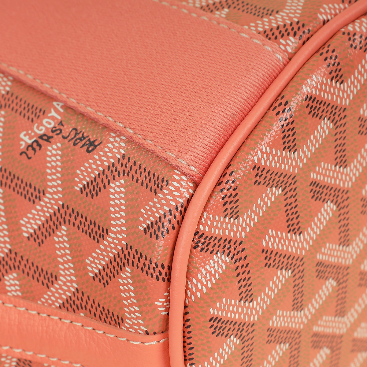 Goyard Coral Goyardine Belharra PM Bag