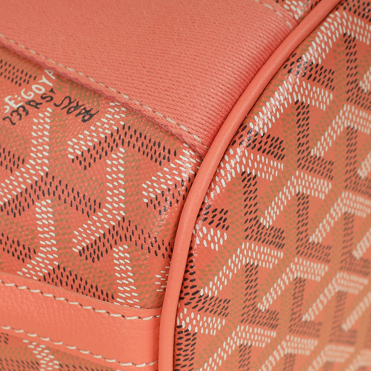 Goyard Coral Goyardine Belharra PM Bag
