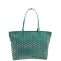 Goyard Green Goyardine Artois MM Bag