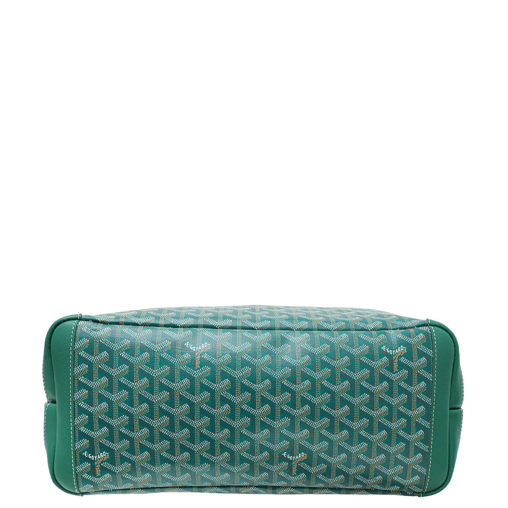 Goyard Green Goyardine Artois MM Bag