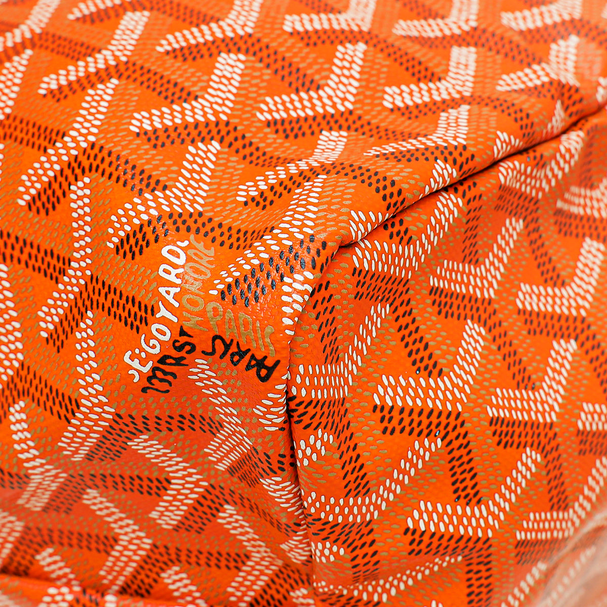 Goyard Orange Saint Louis PM Bag