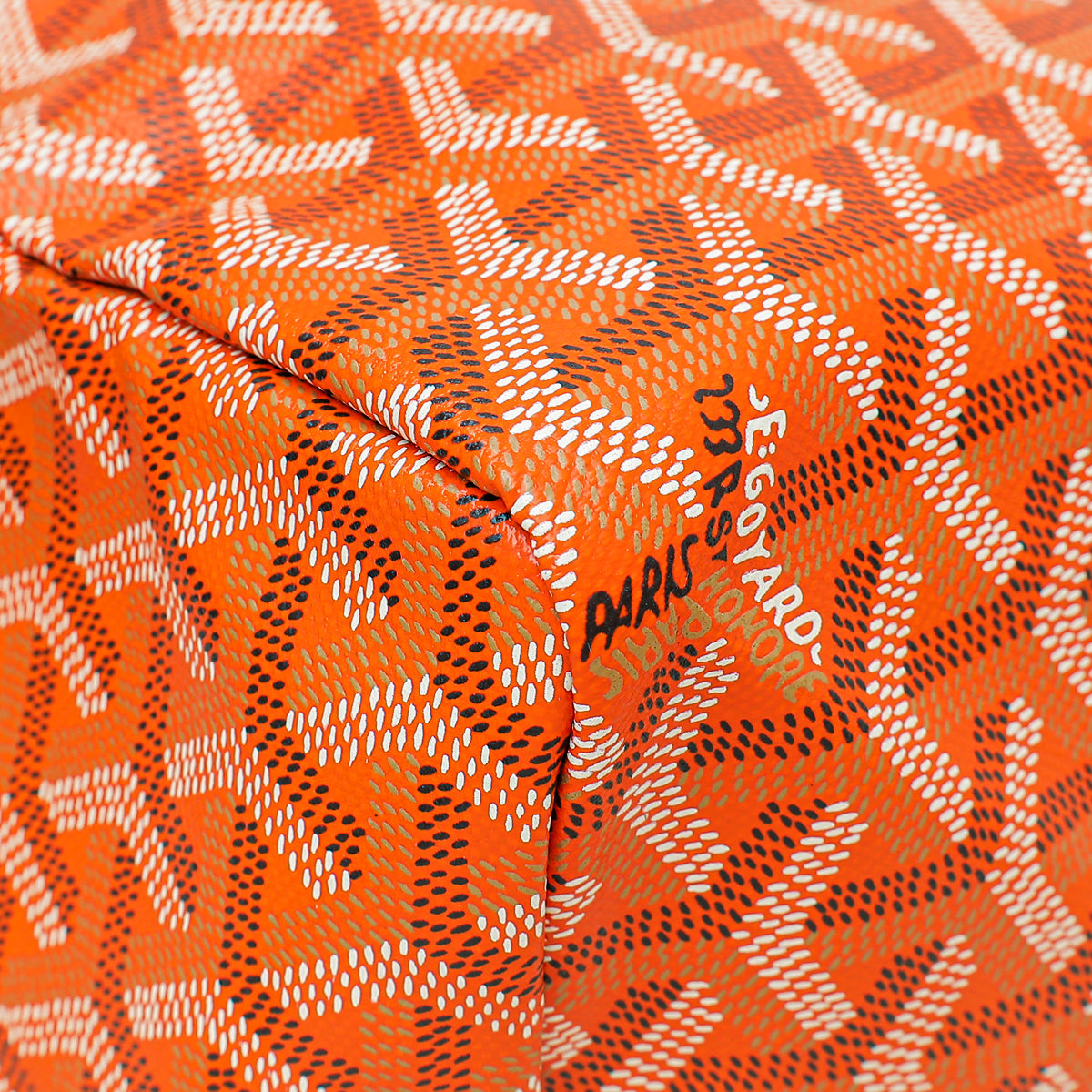 Goyard Orange Saint Louis PM Bag
