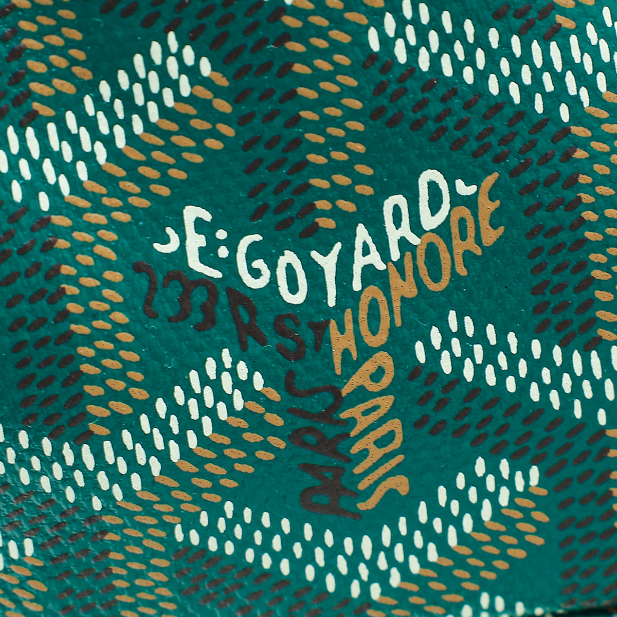 Goyard Green Saint Louis PM Bag