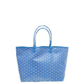 Goyard Blue Goyardine Saint Louis PM Bag