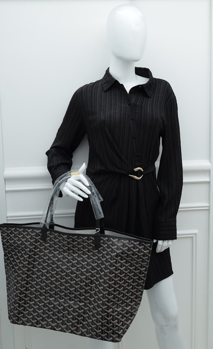 Goyard Black Saint Louis GM Bag