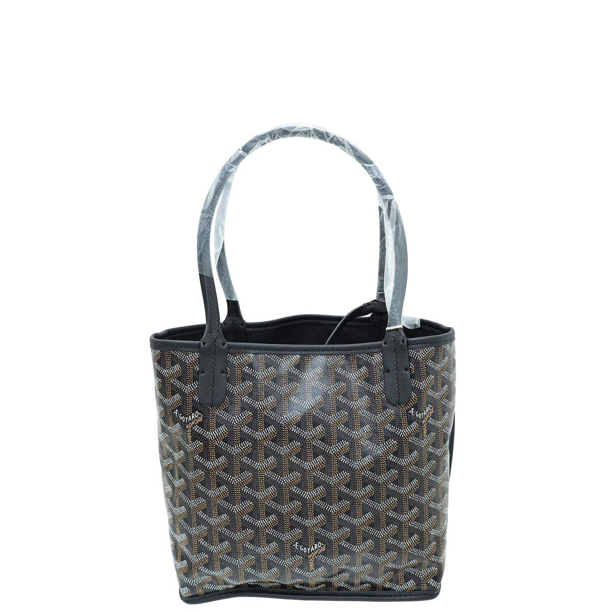 Goyard Black Reversible Anjou Mini Bag