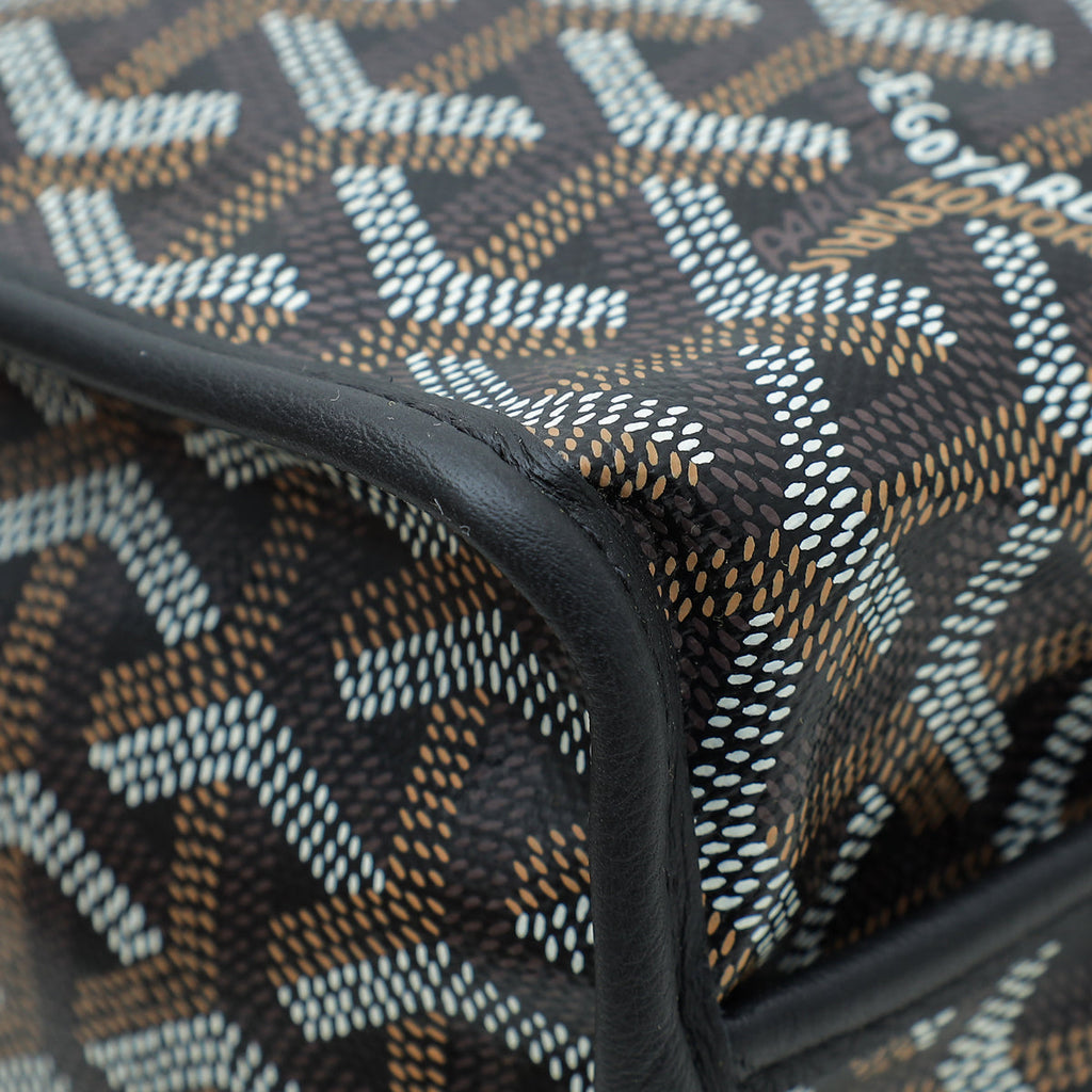 Goyard Black Reversible Anjou Mini Bag