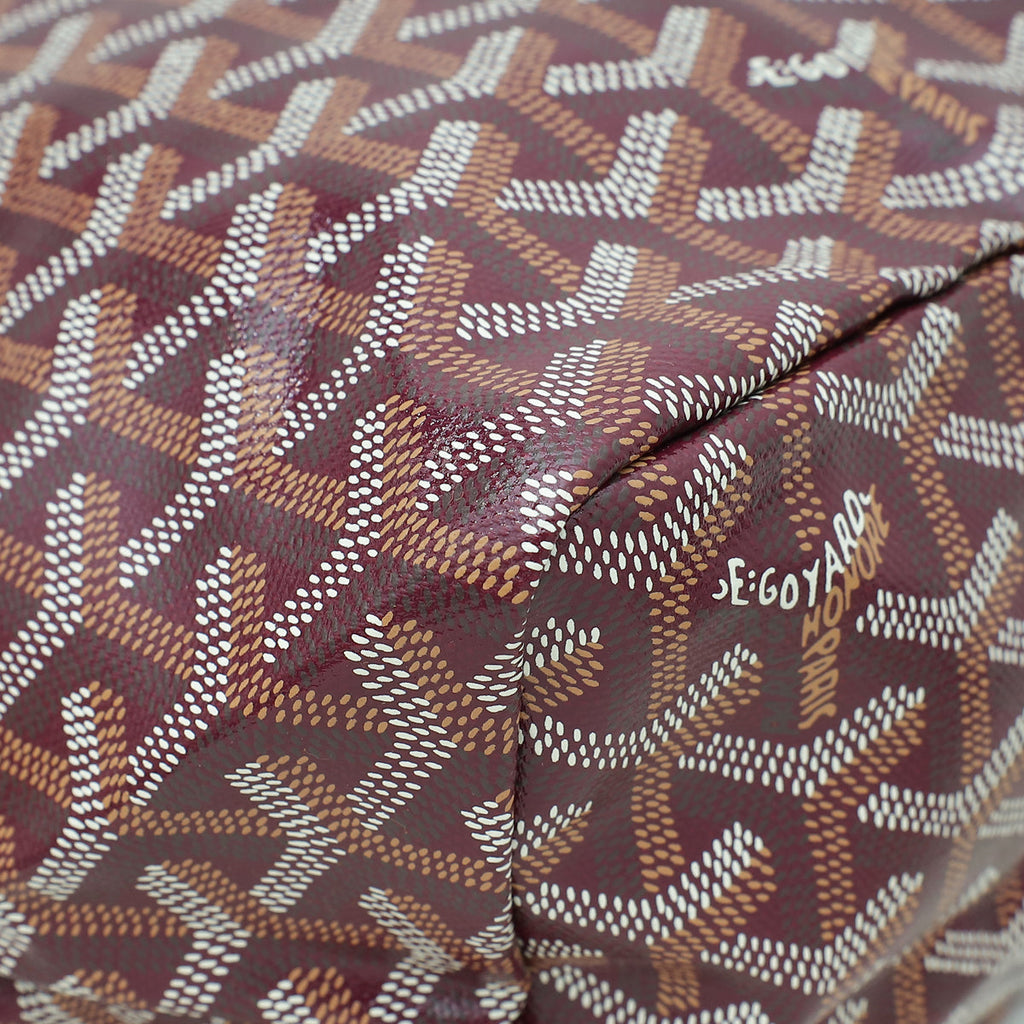 Goyard Bordeaux Goyardine Saint Louis PM Bag