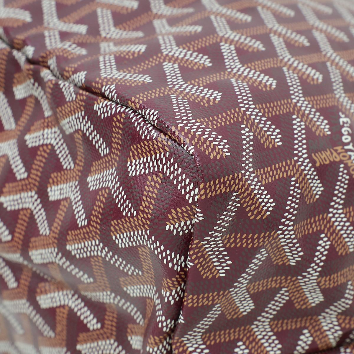 Goyard Bordeaux Goyardine Saint Louis PM Bag