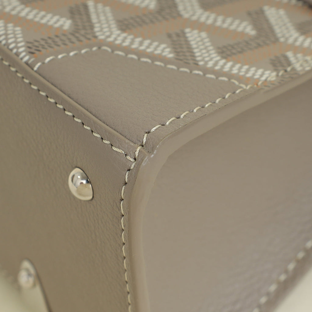 Goyard Gray Structured Nano Saigon Bag