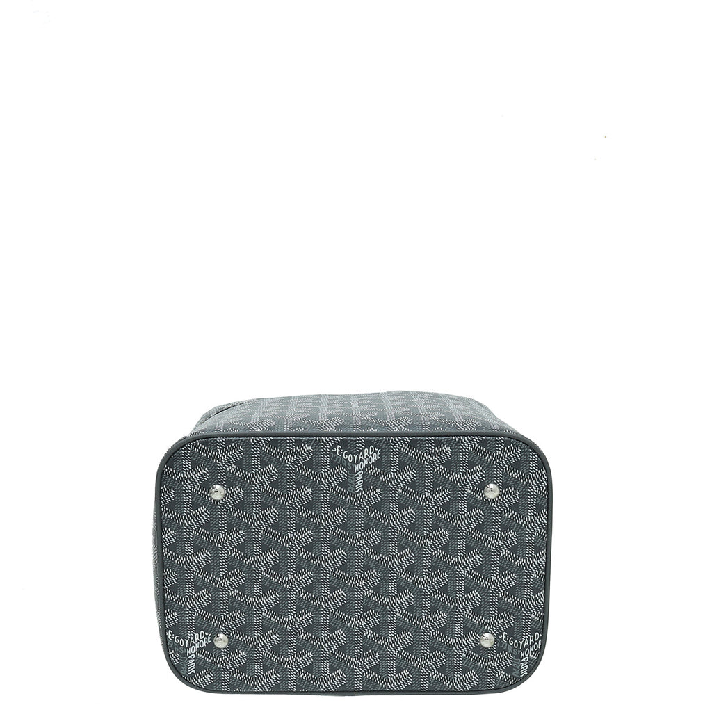 Goyard Grey Goyardine Muse Vanity PM Case