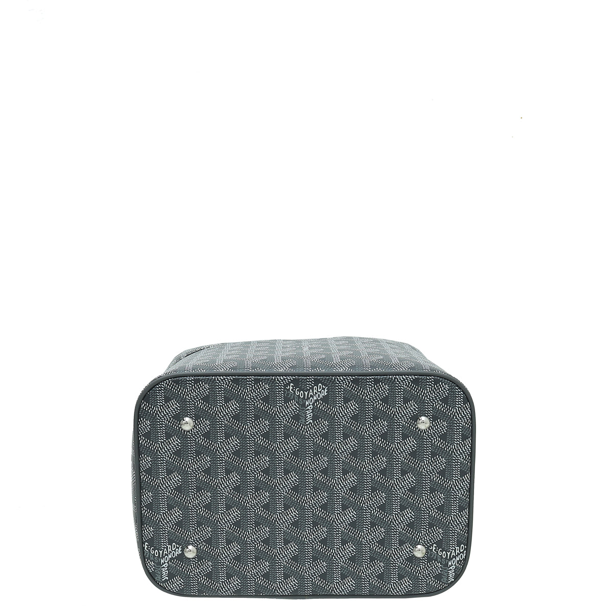 Goyard Grey Goyardine Muse Vanity PM Case