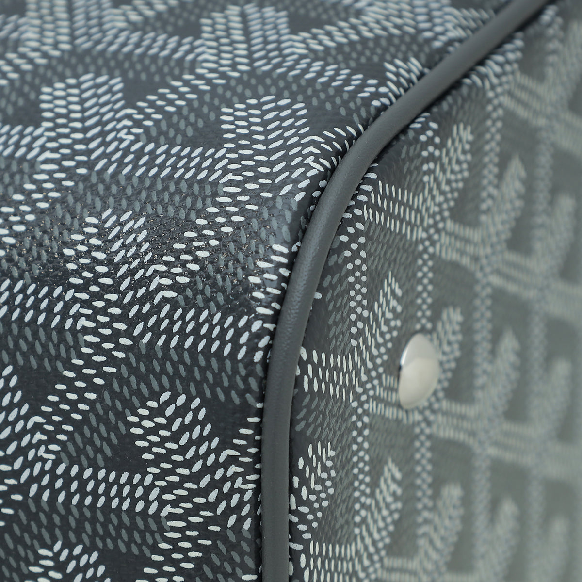 Goyard Grey Goyardine Muse Vanity PM Case