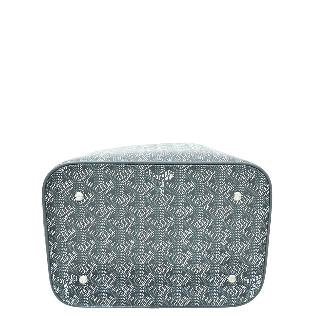 Goyard Grey Goyardine Muse Vanity PM Case