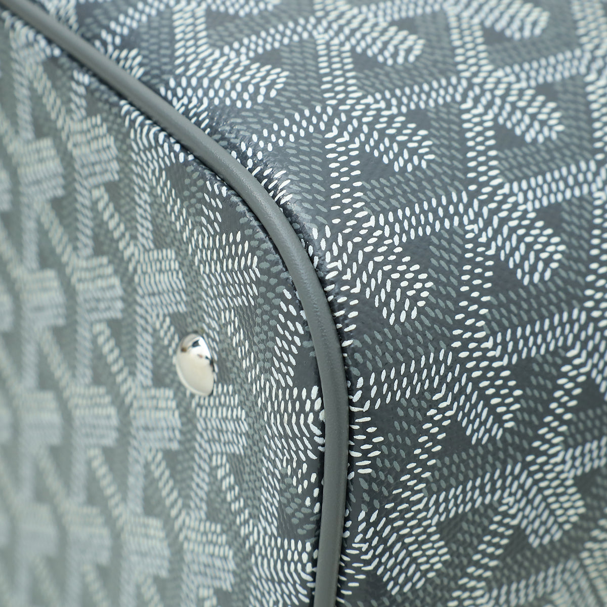 Goyard Grey Goyardine Muse Vanity PM Case