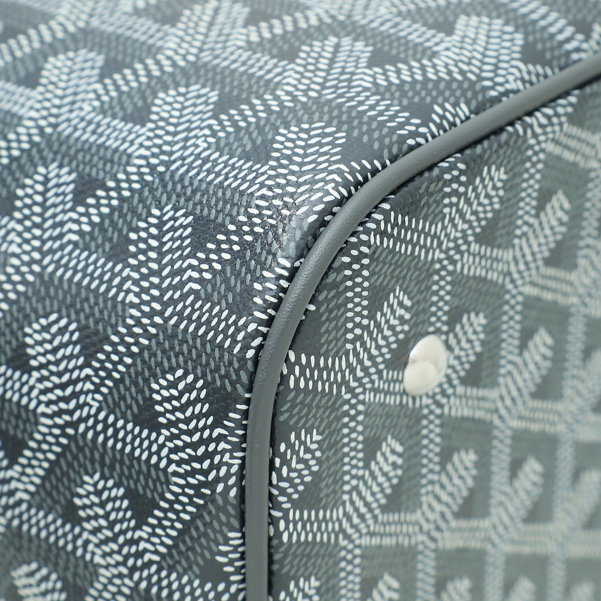 Goyard Grey Goyardine Muse Vanity PM Case