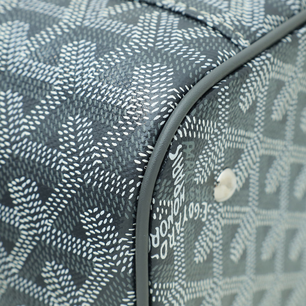 Goyard Grey Goyardine Muse Vanity PM Case