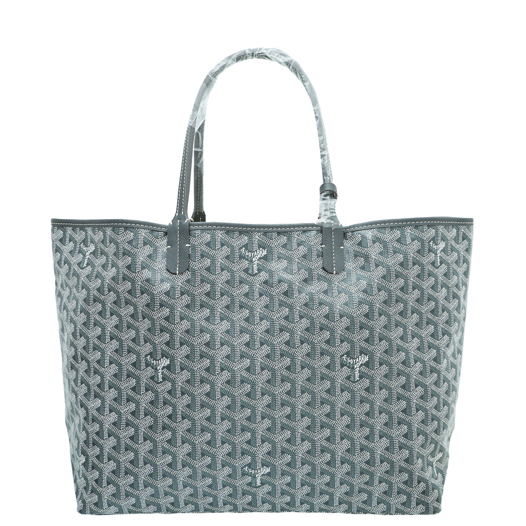 Goyard Grey Goyardine Saint Louis PM Bag