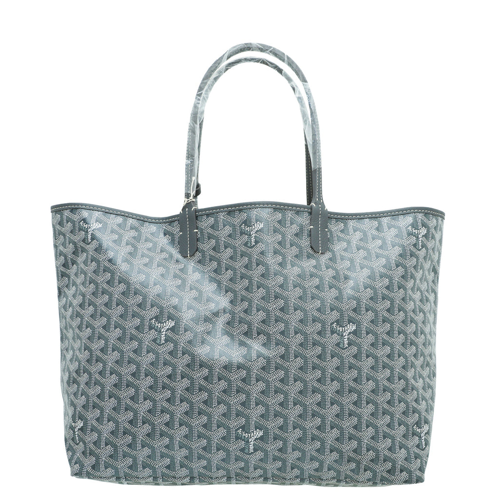 Goyard Grey Goyardine Saint Louis PM Bag