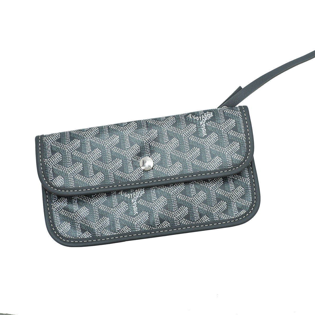 Goyard Grey Goyardine Saint Louis PM Bag