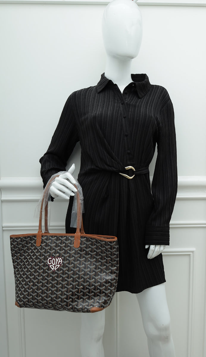 Goyard Bicolor Goyardine Artois PM Bag