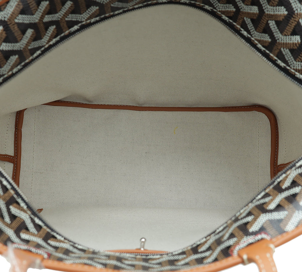 Goyard Bicolor Goyardine Artois PM Bag