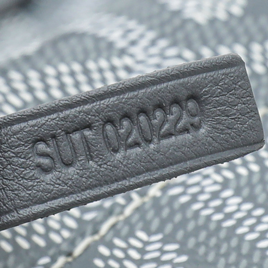 Goyard Grey Goyardine Saint Louis PM Bag