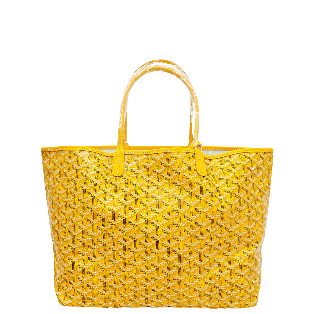 Goyard Yellow Goyardine Saint Louis PM Bag