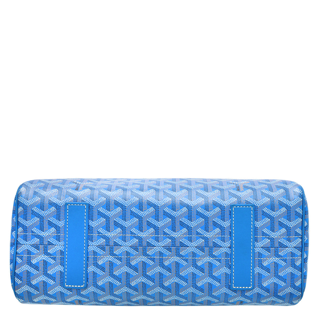 Goyard Blue Goyardine Rouette Souple PM Bag