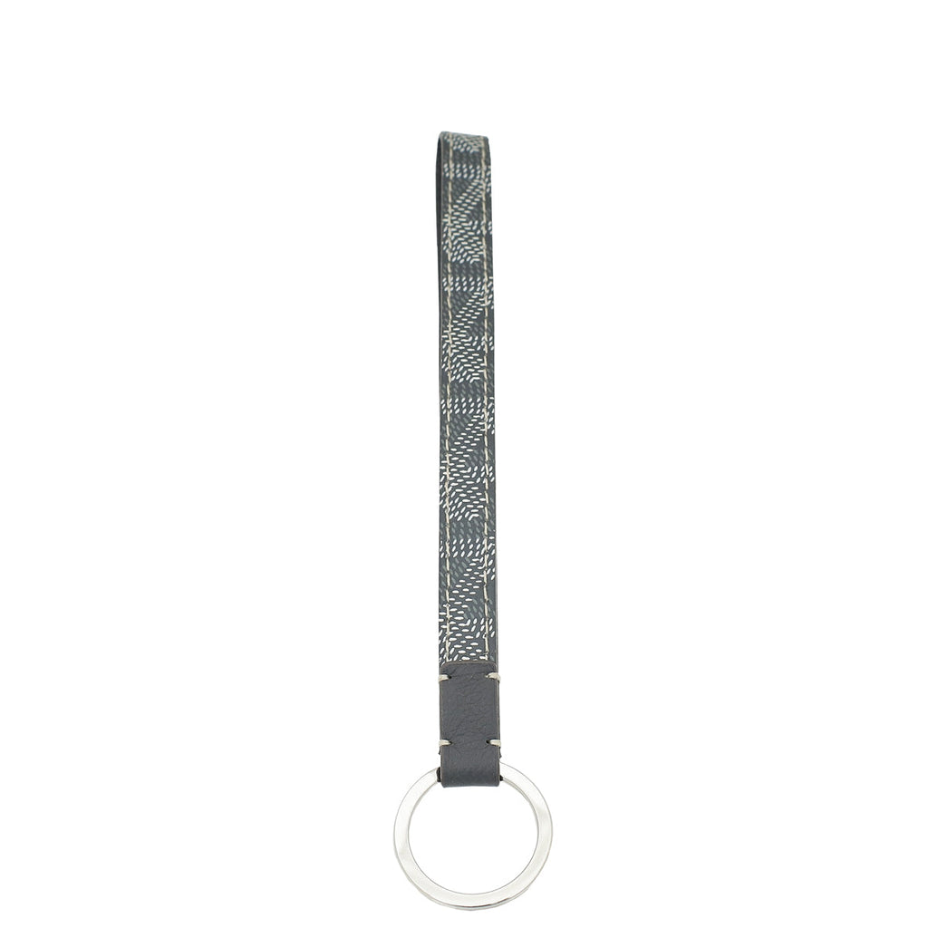 Goyard Gray Goyardine Sesame Key Ring