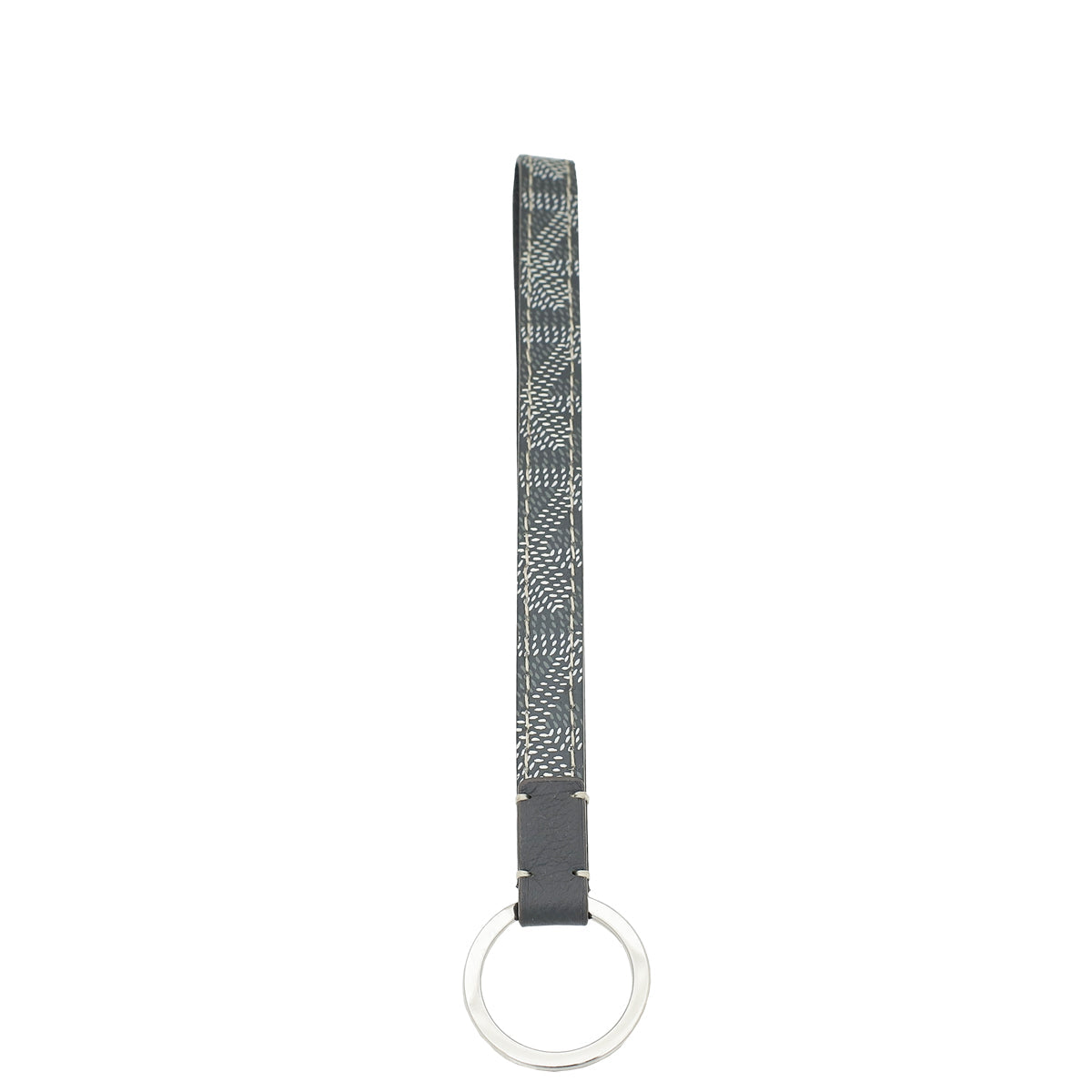 Goyard Gray Goyardine Sesame Key Ring