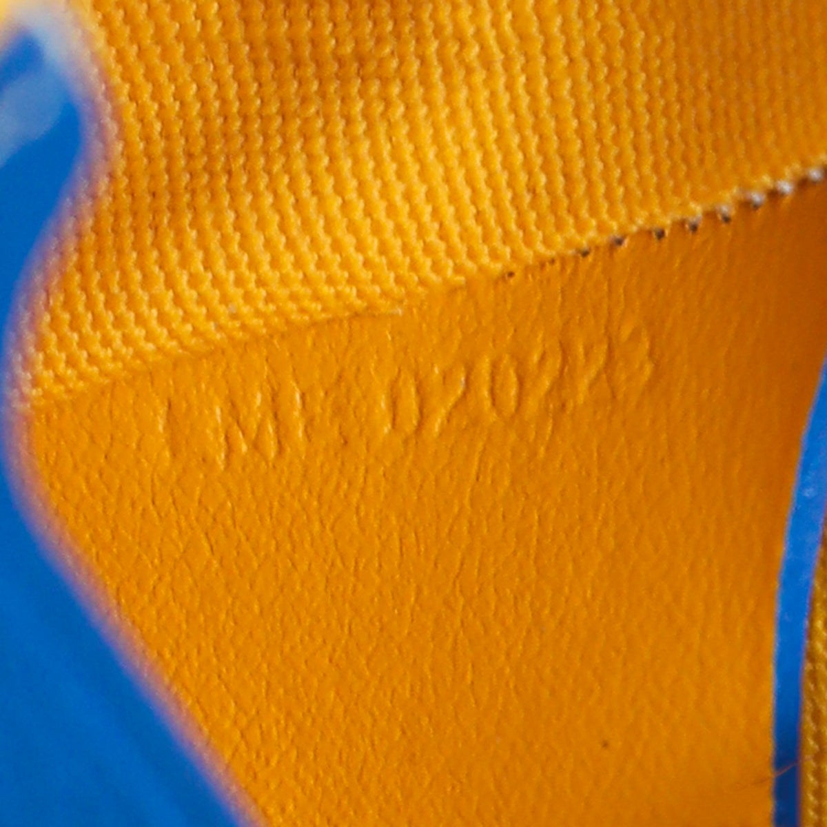 Goyard Blue Senat MM Pouch